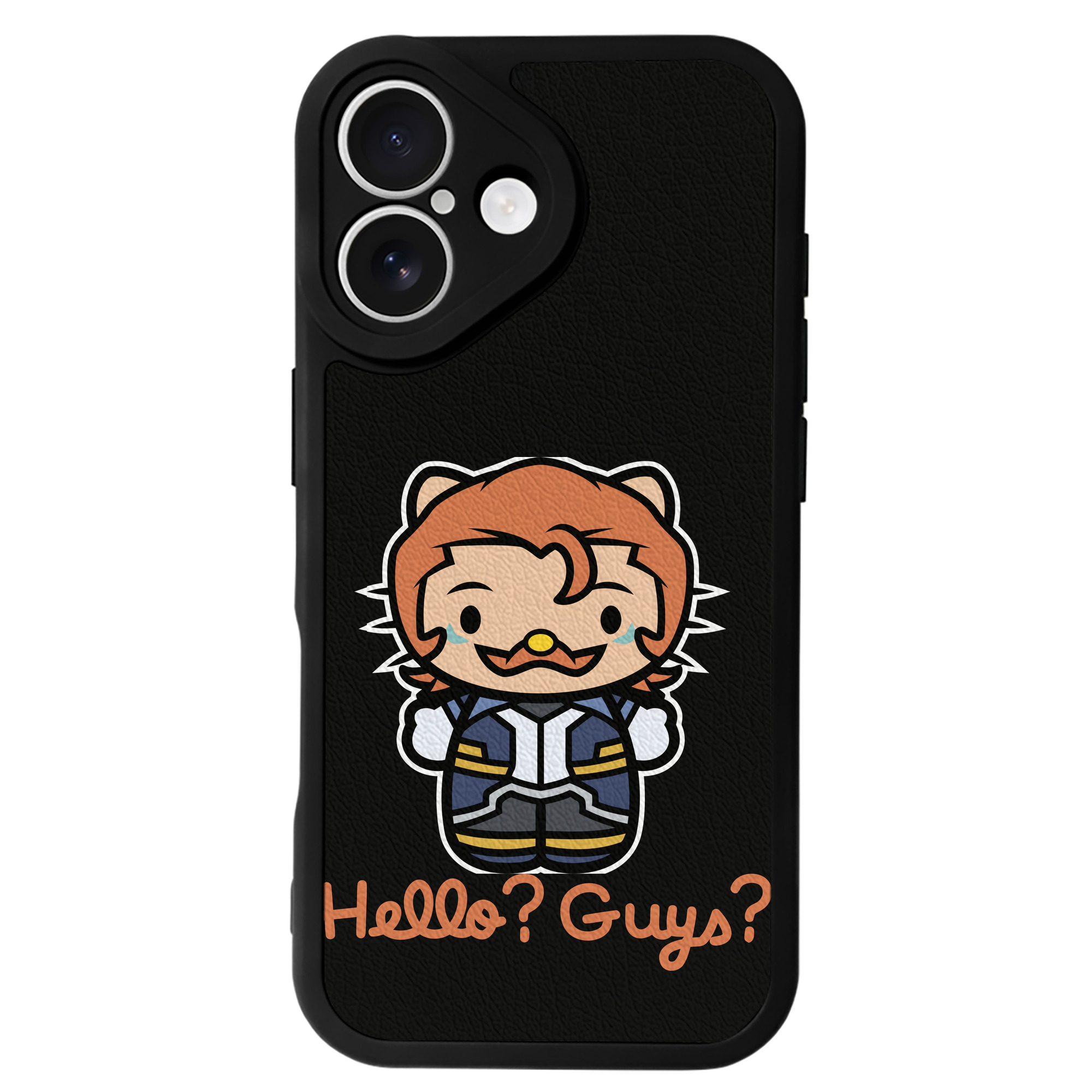 （画像用） Hello Kitty ハローキティ 【iPhone 16シリーズ対応】シリコンスマホケース（レザー調） 材質：シリコン